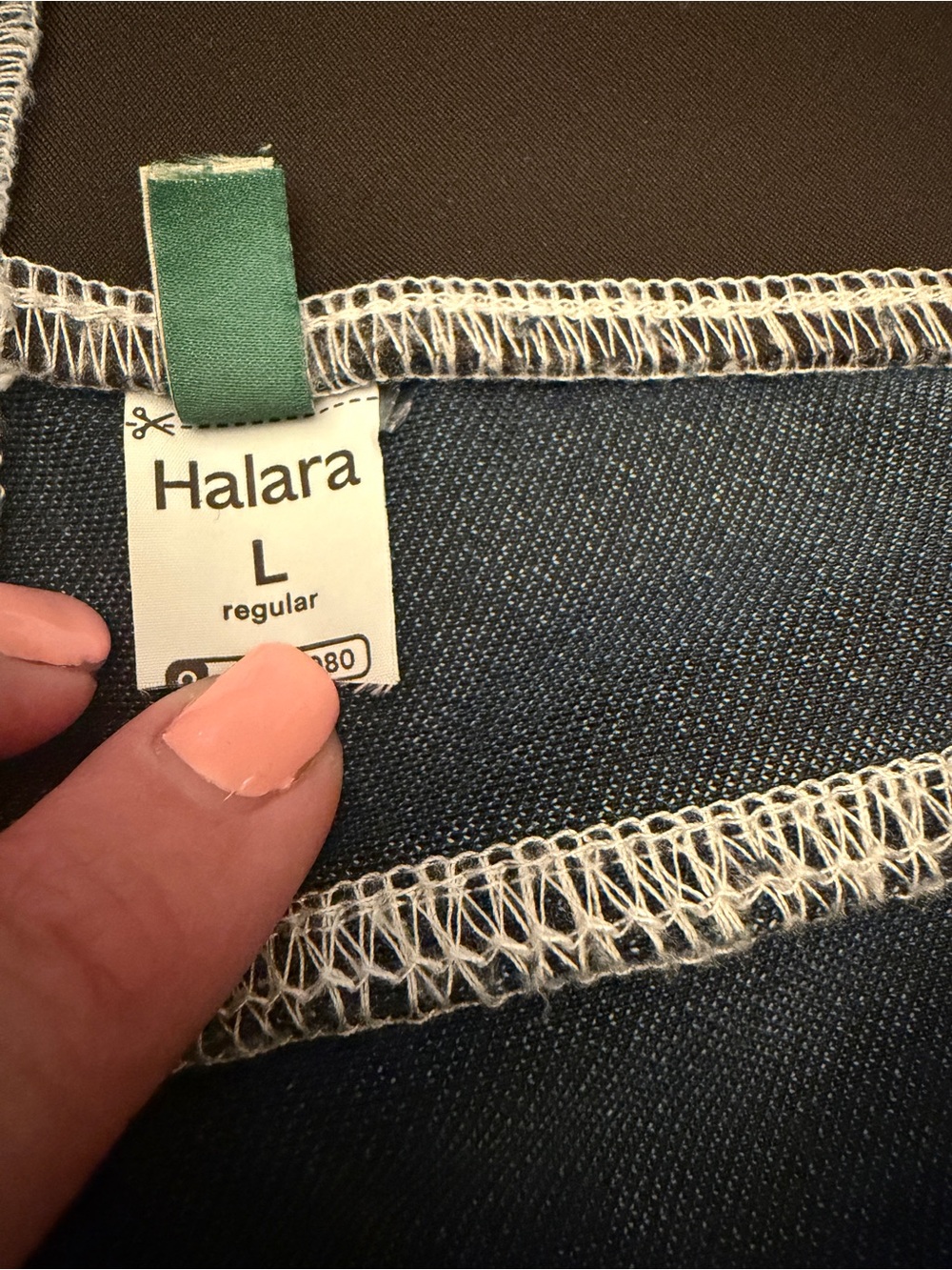 Halara Flex™ High Waisted Stripe Wide Leg Casual Jeans. - Picture 11 of 12